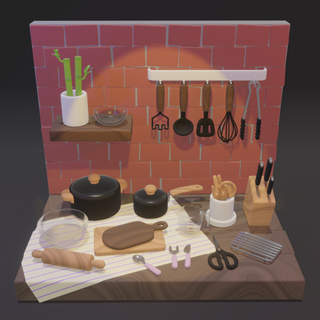 Kitchenware version 1 3D Model .c4d .max .obj .3ds .fbx .stl .blend 