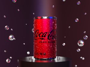 Coca-cola zero Korean ver 3D Model