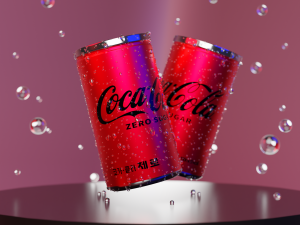 Coca-cola zero Korean ver 3D Model