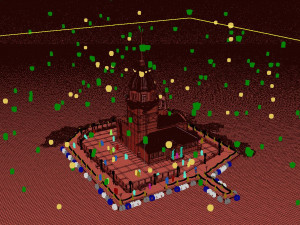 The Maidens Tower in Istanbul Modello 3D