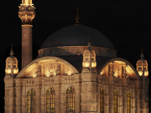 Istanbul Ortakoy Mosque 3D Model