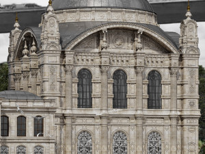 Istanbul Ortakoy Mosque Modello 3D