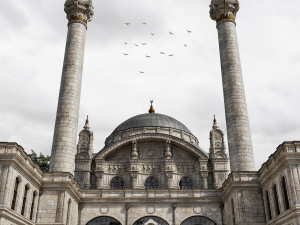 Istanbul Ortakoy Mosque Modello 3D