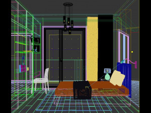 Young Room Model 3D