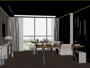 Home Office Model 3D