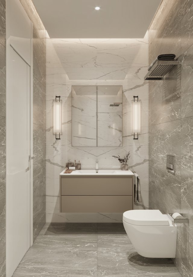 Bathroom Modello 3D .c4d .max .obj .3ds .fbx .stl .blend 
