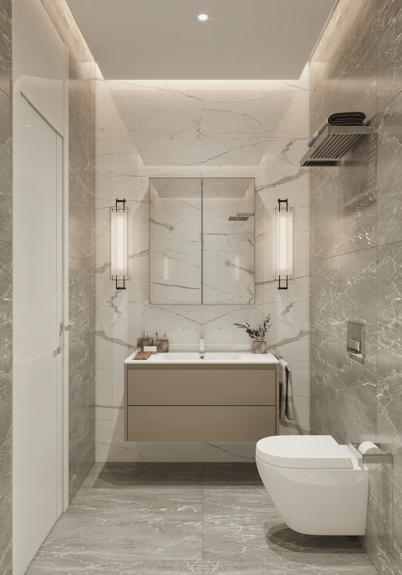 Bathroom 3D Model .c4d .max .obj .3ds .fbx .stl .blend 