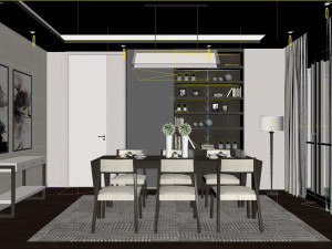 Livingroom 3Dモデル