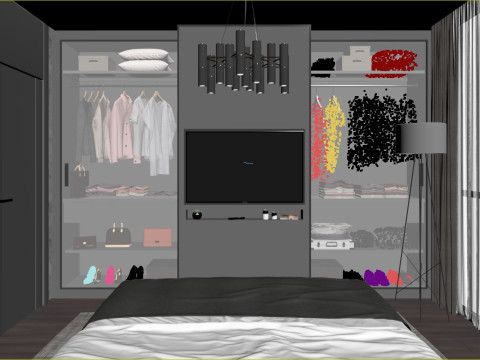 Bedroom 3D 모델