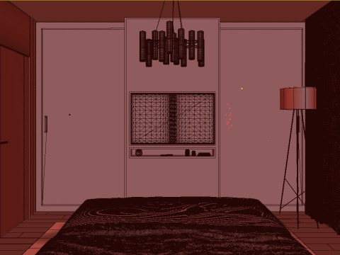 Bedroom 3D 모델
