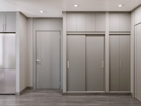 Apartment flat design 3D 模型
