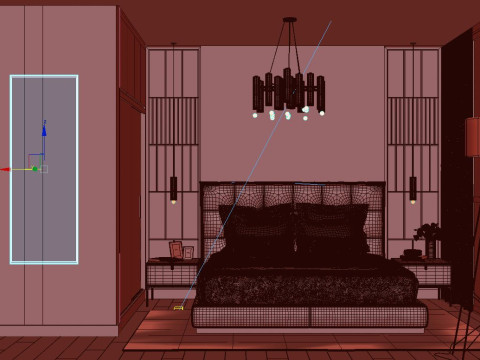 Apartment flat design 3D 模型