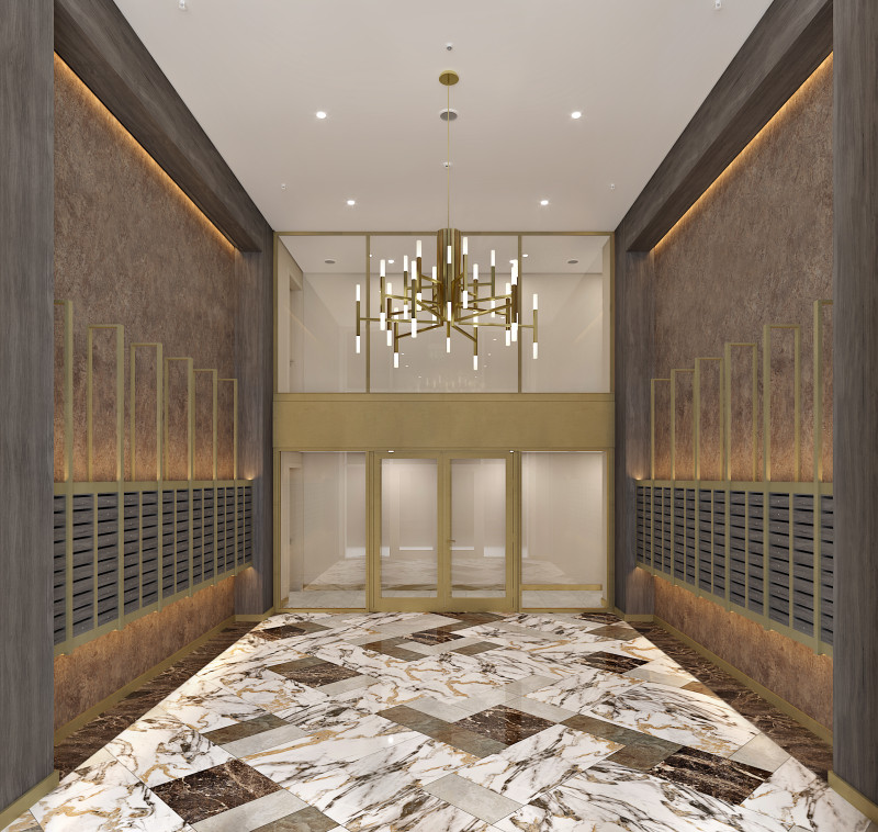 Entrance Lobby Modelo 3D .c4d .max .obj .3ds .fbx .stl .blend 