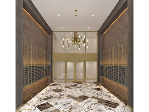 Entrance Lobby Modelo 3D