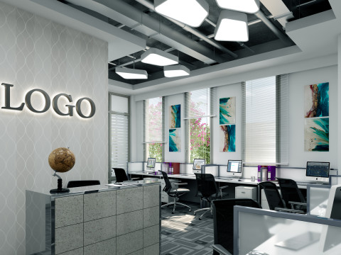 Office 3D Model