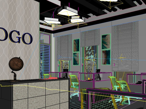 Office Modello 3D