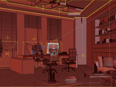 Office Modello 3D