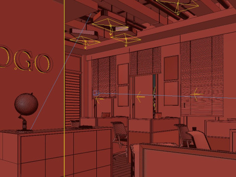 Office Modello 3D