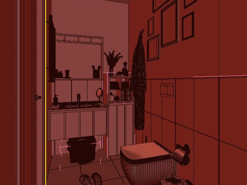 Bathroom 3D 模型