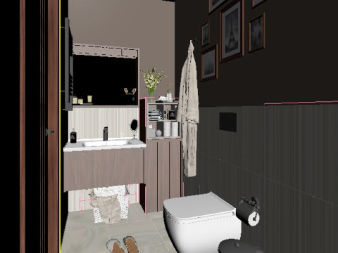 Bathroom 3D 模型