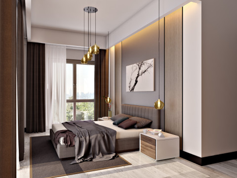Bedroom 3D 모델