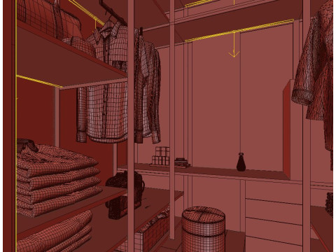 Bedroom 3D 모델