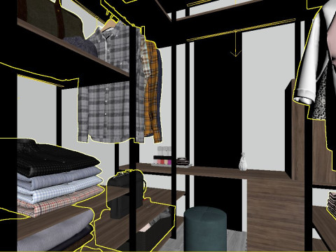 Bedroom 3D 모델
