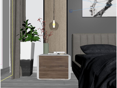 Bedroom 3D 모델