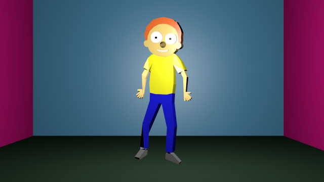 Mrty 3D Модель .c4d .max .obj .3ds .fbx .stl .blend 