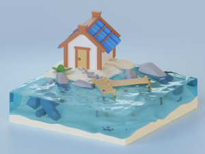 Island 3D 模型