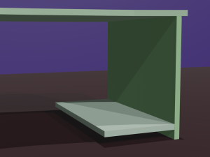 Desktop for computer 3D Model