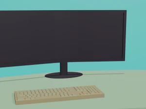 Desktop 3D Model