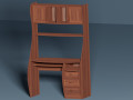 Computer table Model 3D