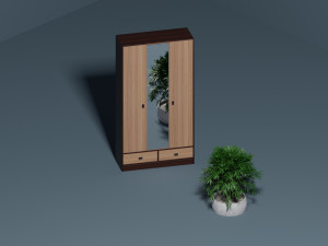 Wardrobe Modello 3D