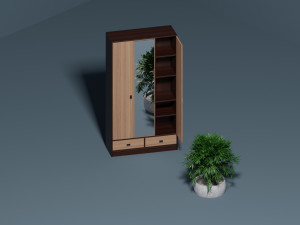Wardrobe 3D मॉडल