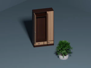 Wardrobe 3D Model
