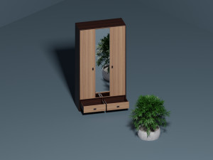 Wardrobe 3D मॉडल
