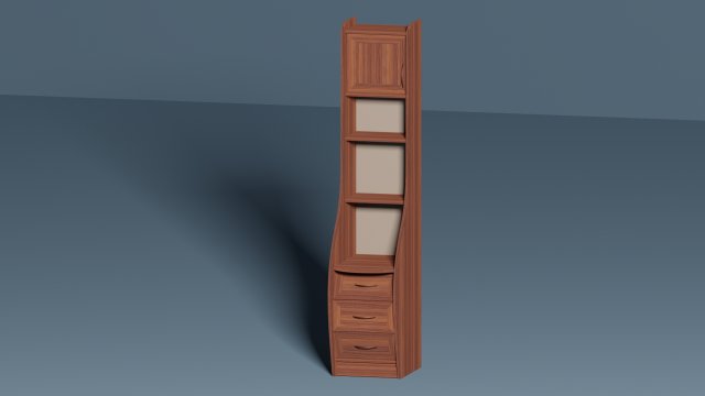 Cabinet Modello 3D .c4d .max .obj .3ds .fbx .stl .blend 