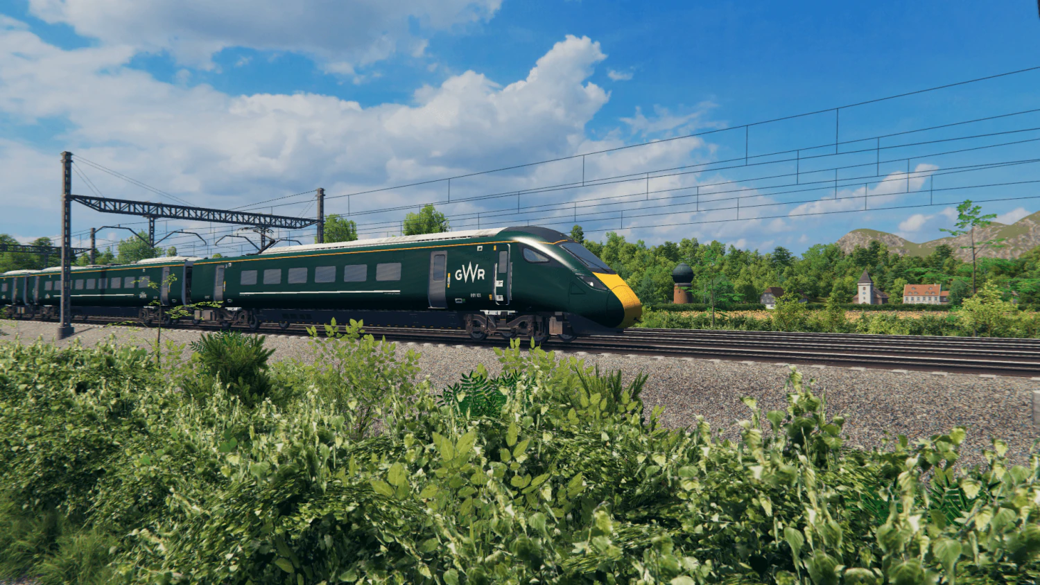British Rail Class 800 - GWR Livery 3D Model .c4d .max .obj .3ds .fbx .stl .blend 