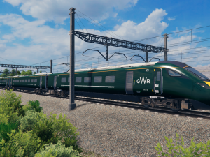 少し豊富な贈り物 - 800 Class Rail British GWR 3DExport Train in Model 3D Livery 鉄道模型