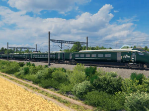 British Rail Class 800 - GWR Livery 3D Model