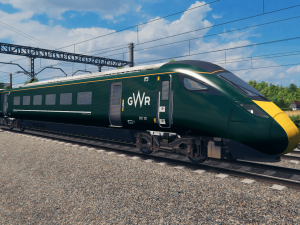 British Rail Class 800 - GWR Livery Model 3D