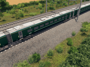 British Rail Class 800 - GWR Livery Model 3D