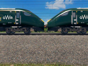 British Rail Class 800 - GWR Livery 3D Model