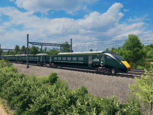 British Rail Class 800 - GWR Livery 3D Model