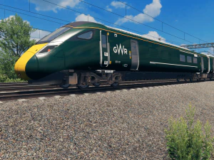 British Rail Class 800 - GWR Livery 3D Model