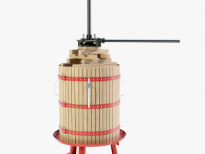 Wine Press 3D मॉडल