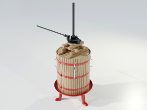 Wine Press 3D मॉडल