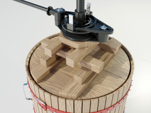 Wine Press 3D मॉडल