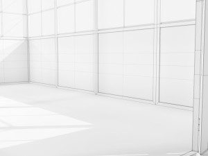 Italian Wrought Iron Greenhouse 3D Model